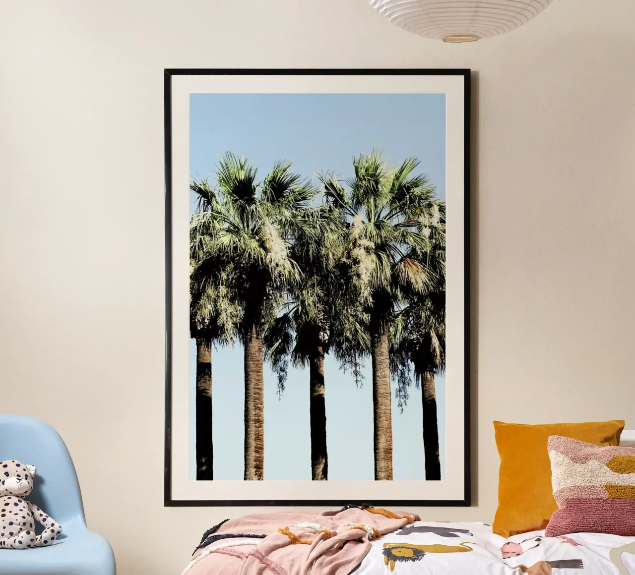 Geoffs Palm Trees carta hahnemühle da Babett Schultze