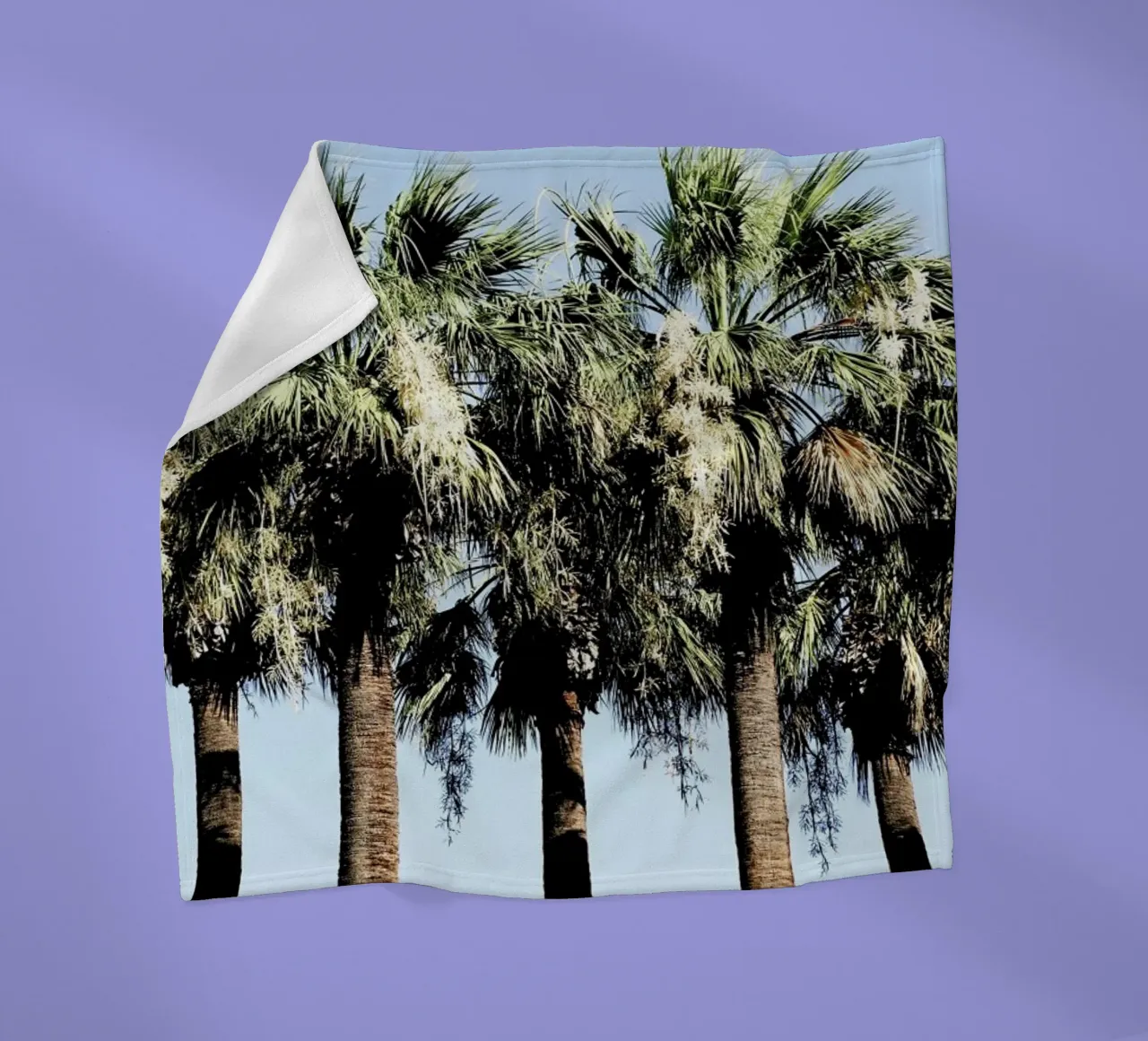 Geoffs Palm Trees coperta in pile da Babett Schultze
