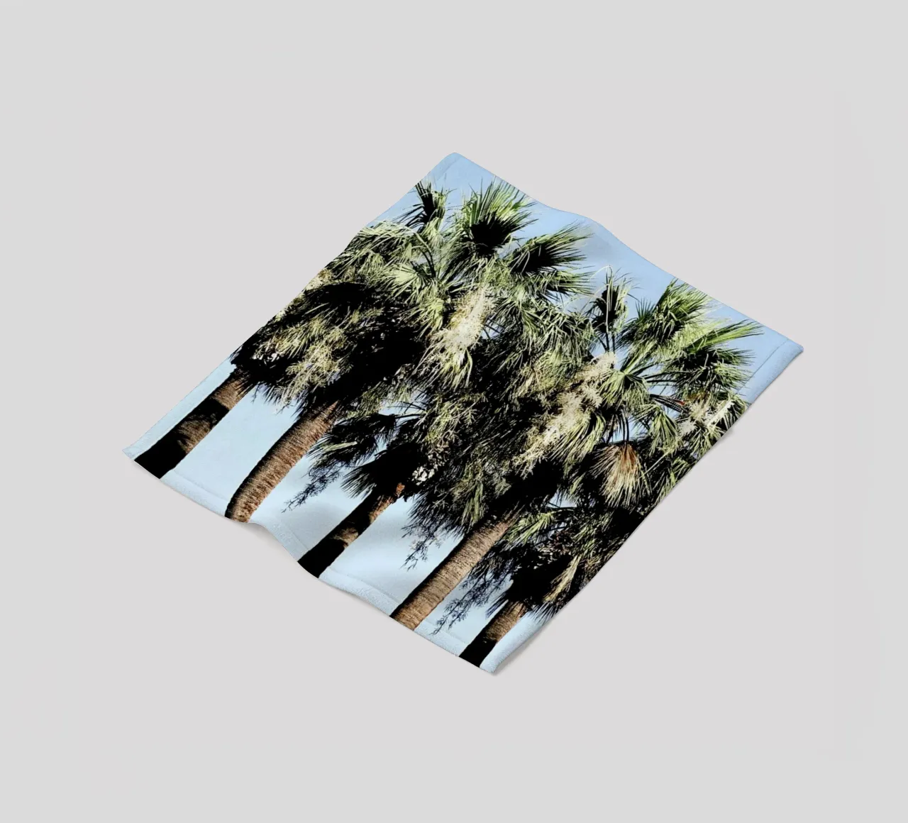 Geoffs Palm Trees coperta in pile da Babett Schultze