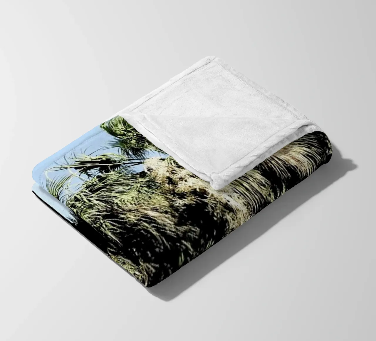Geoffs Palm Trees coperta in pile da Babett Schultze