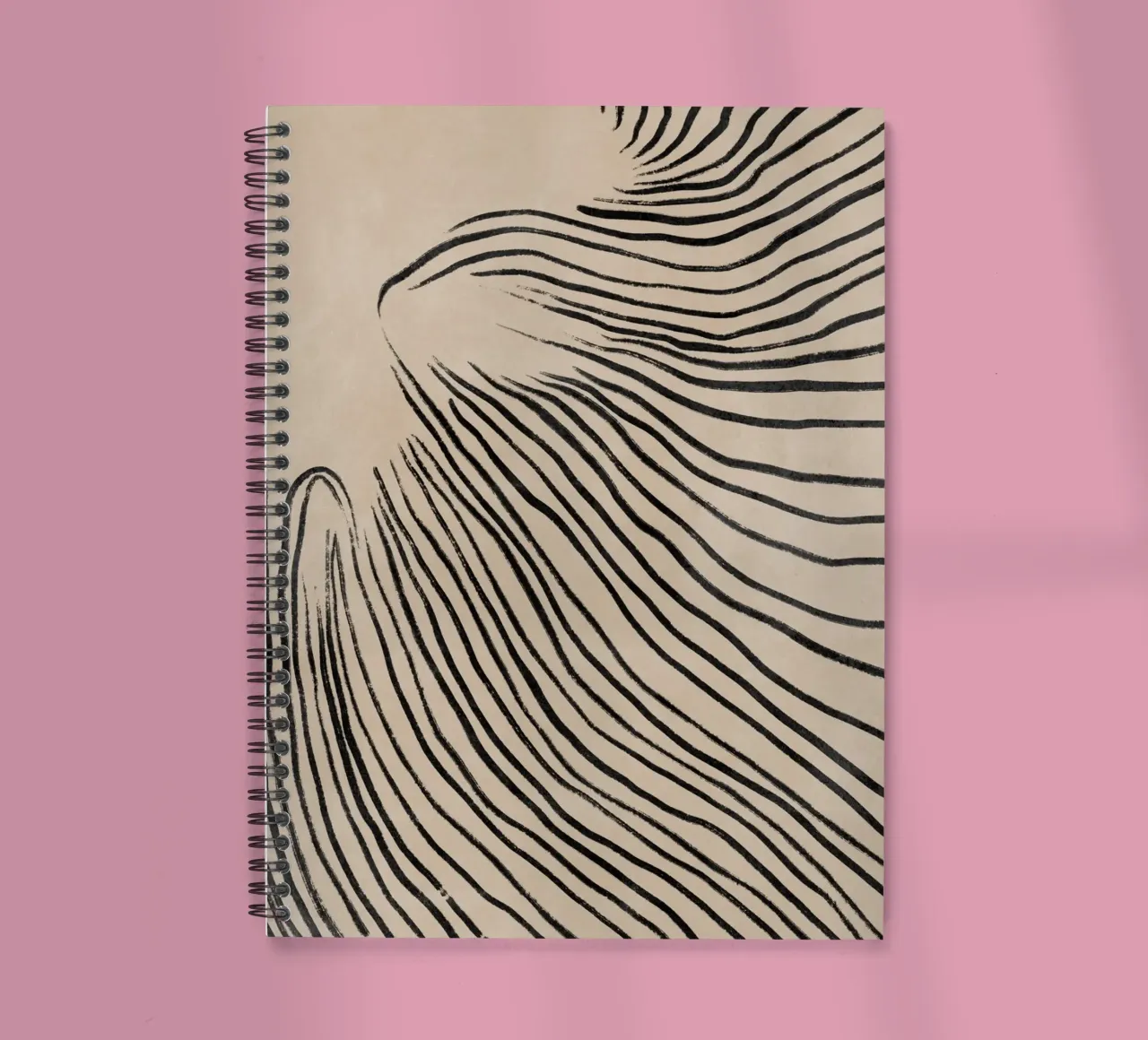 Minimal Matters No 197 spiral notebook by treechild