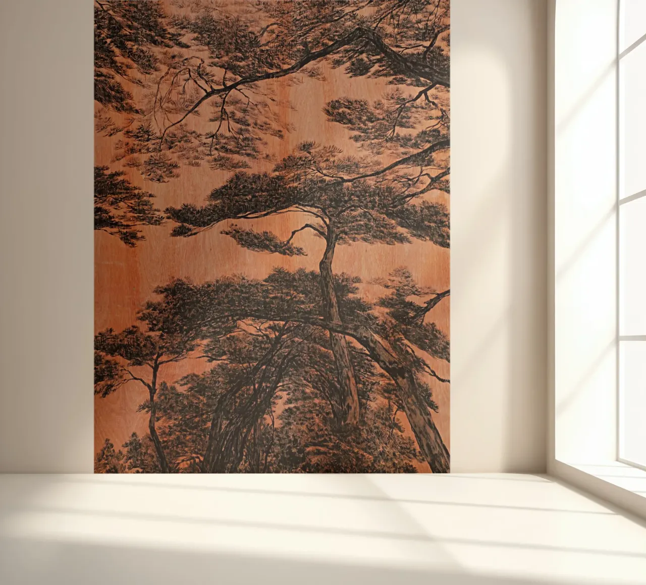 pine forest fotobehang van Soyoung Kwon