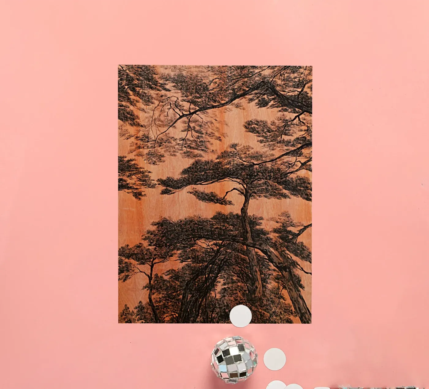 pine forest sticker by Soyoung Kwon