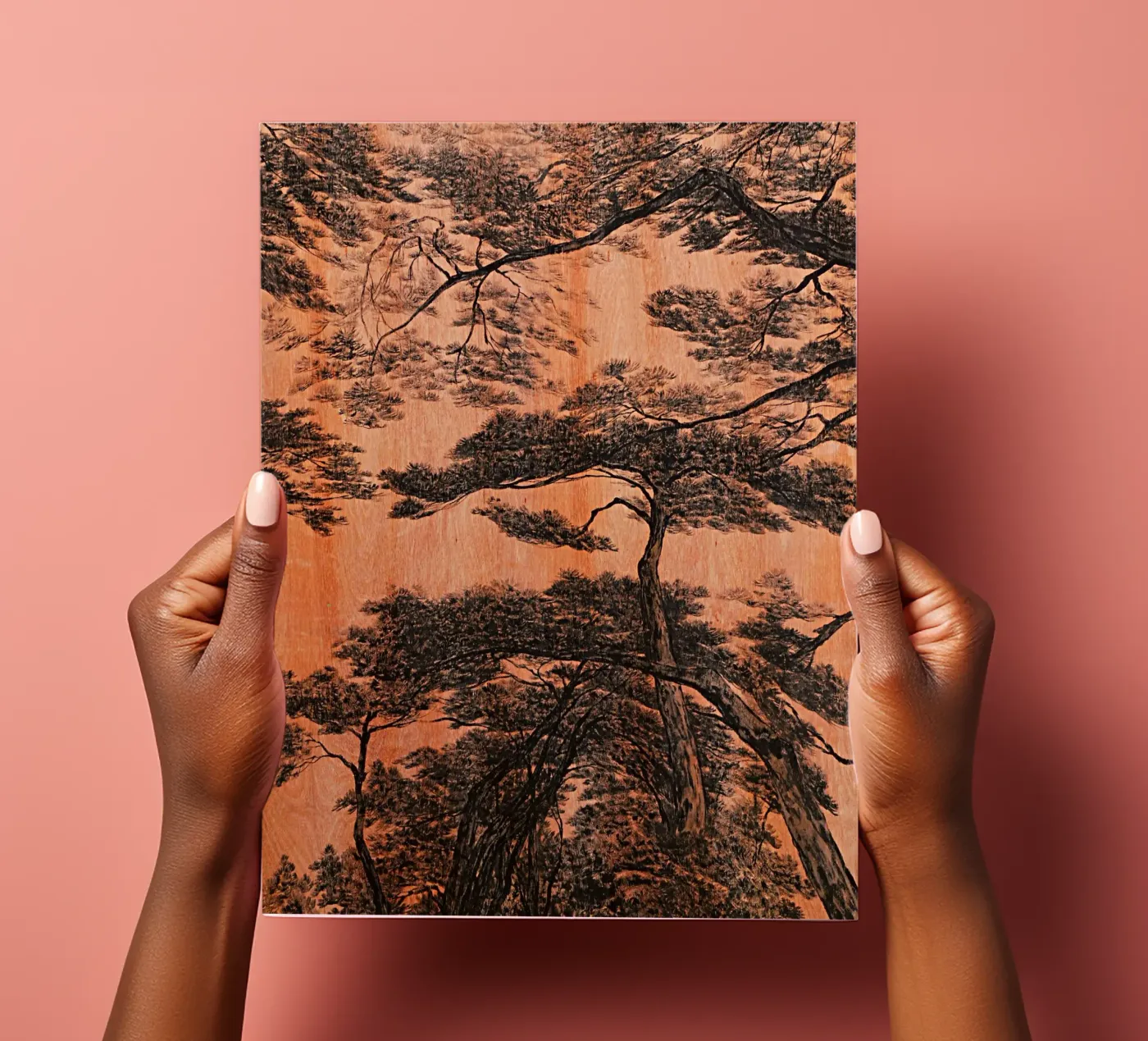 pineta foglio adesivo da Soyoung Kwon