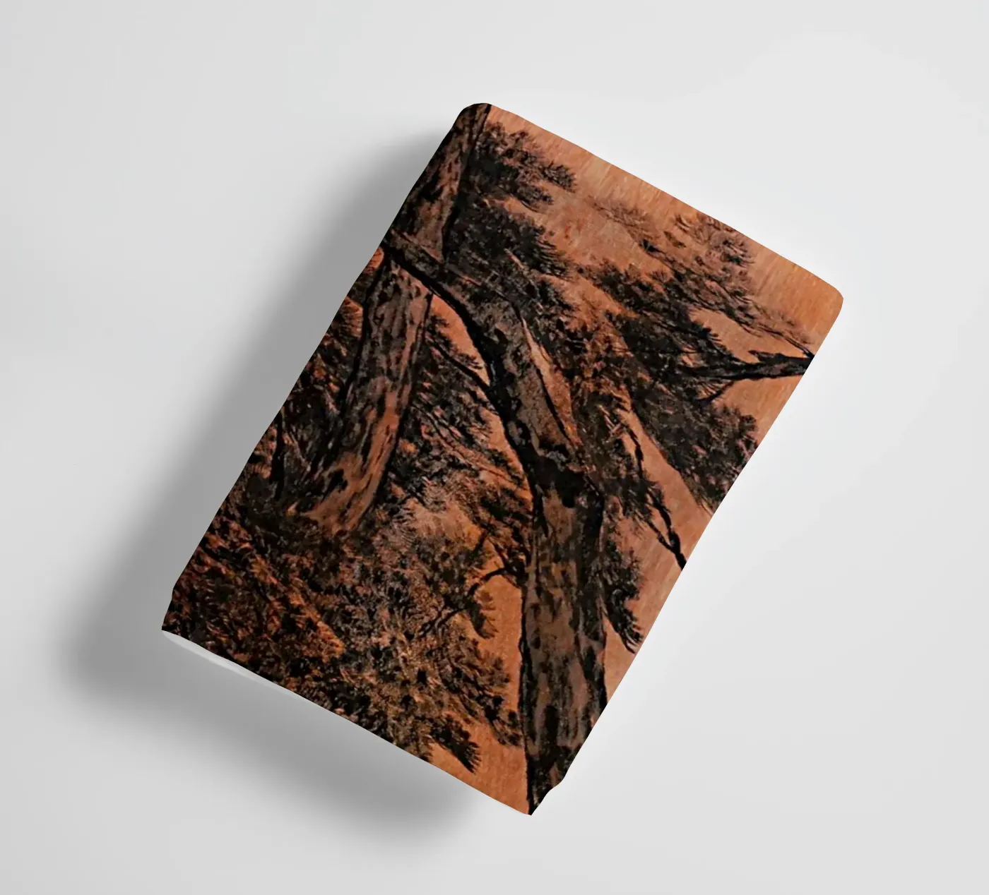 pine forest towel by Soyoung Kwon