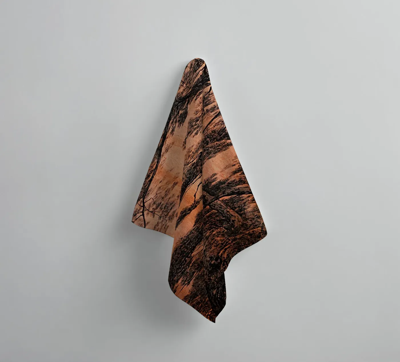 pine forest towel by Soyoung Kwon