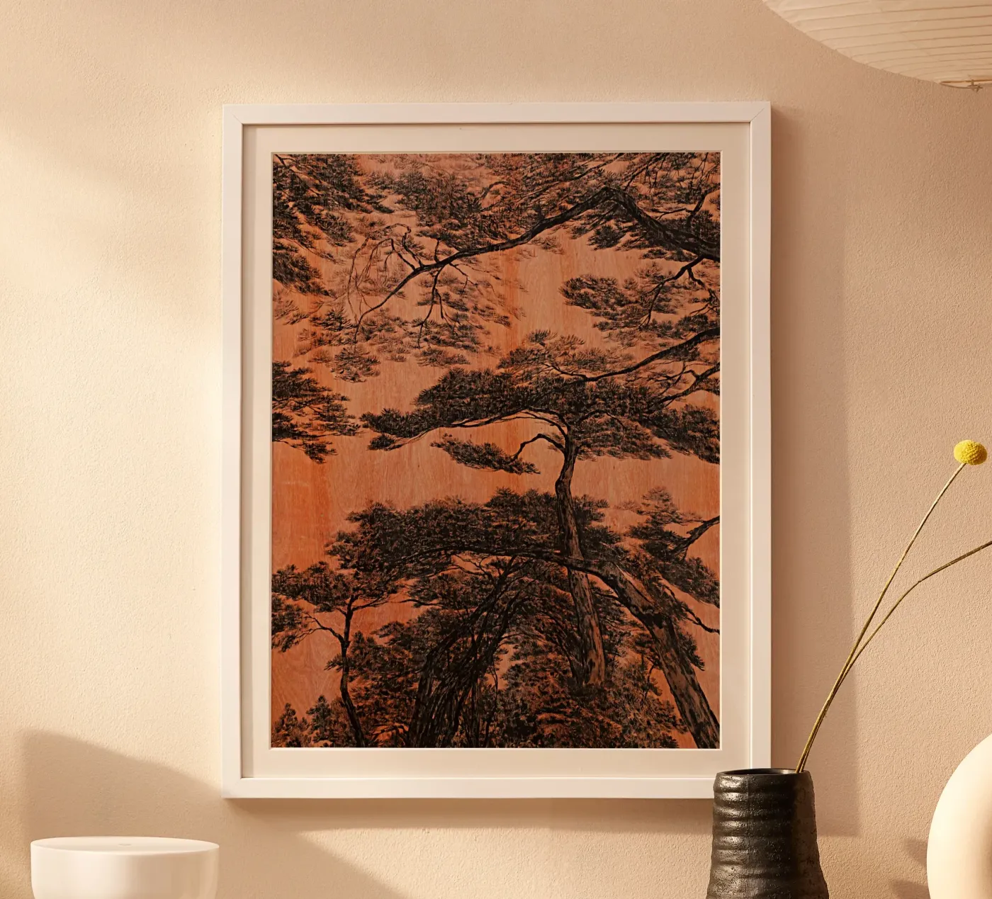 pine forest Poster von Soyoung Kwon