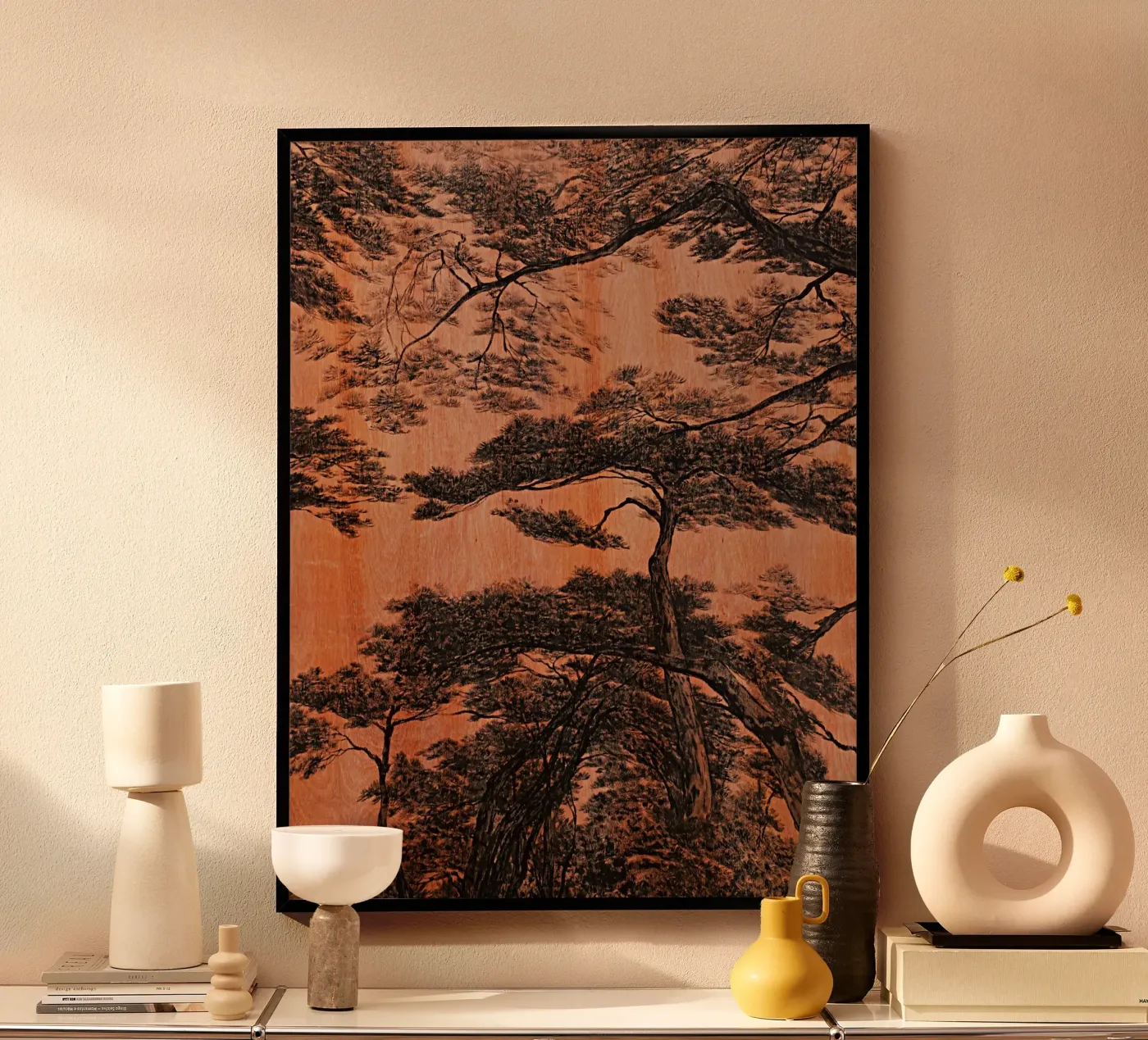 pine forest Poster von Soyoung Kwon