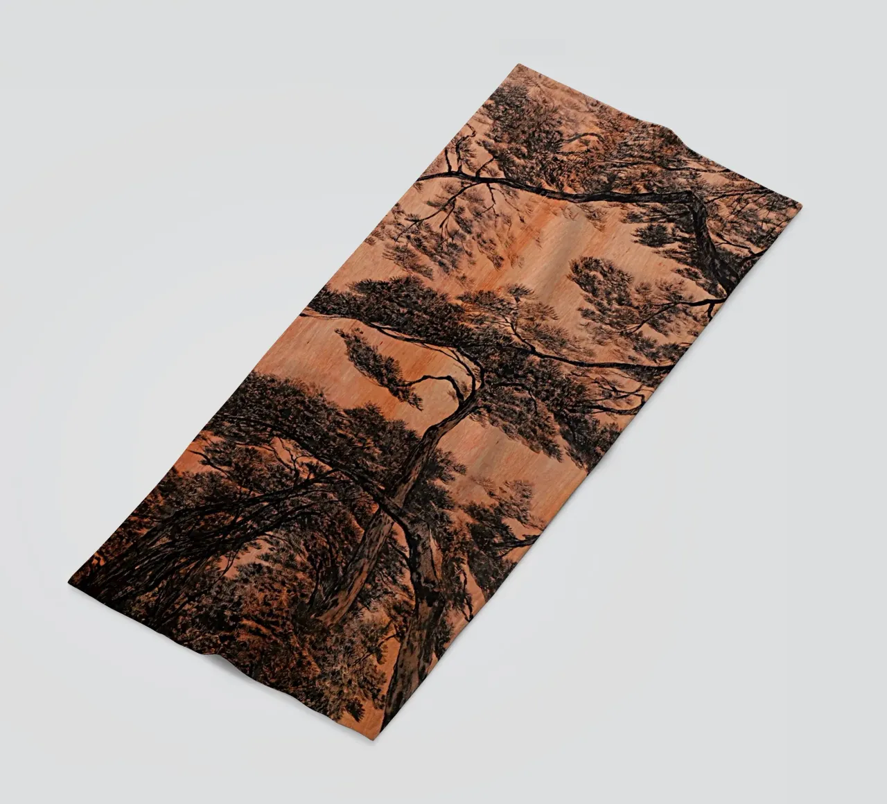 dennenbos strandhanddoek van Soyoung Kwon