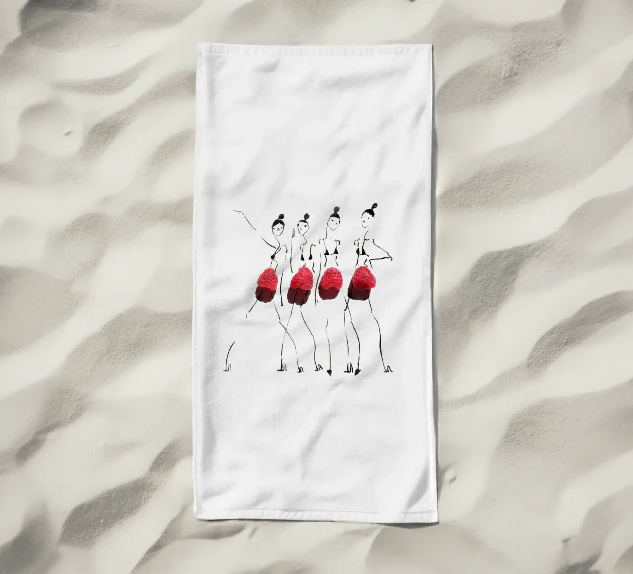 Raspberries on Parade telo mare da Gretchen Roehrs