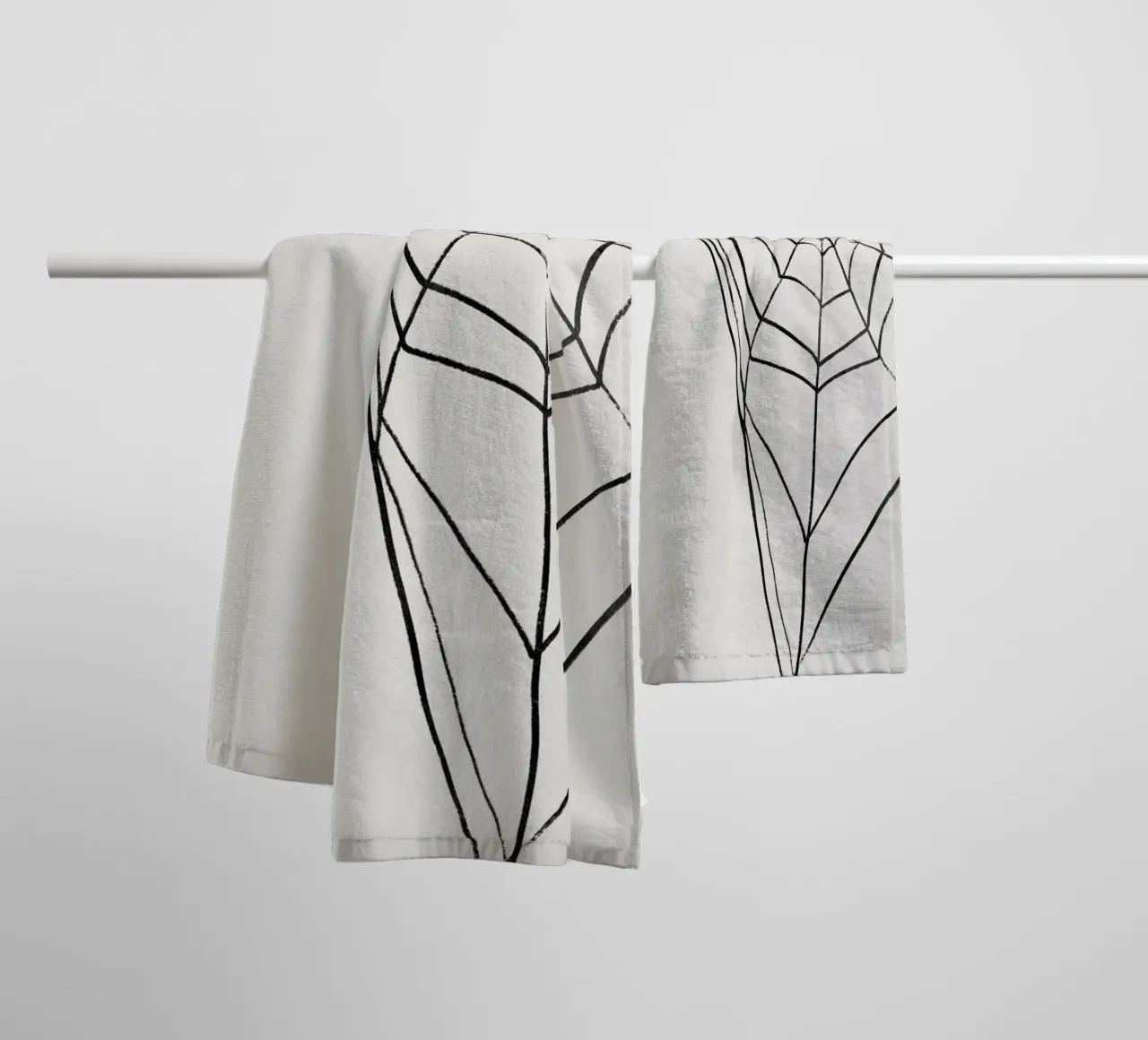 Minimal Matters No 201 asciugamano da bagno da treechild