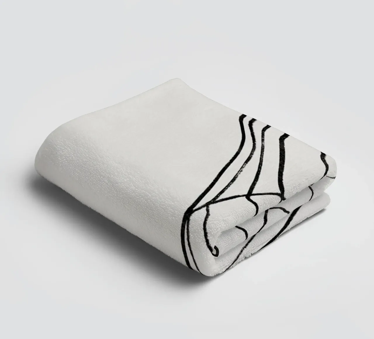 Minimal Matters No 201 asciugamano da bagno da treechild