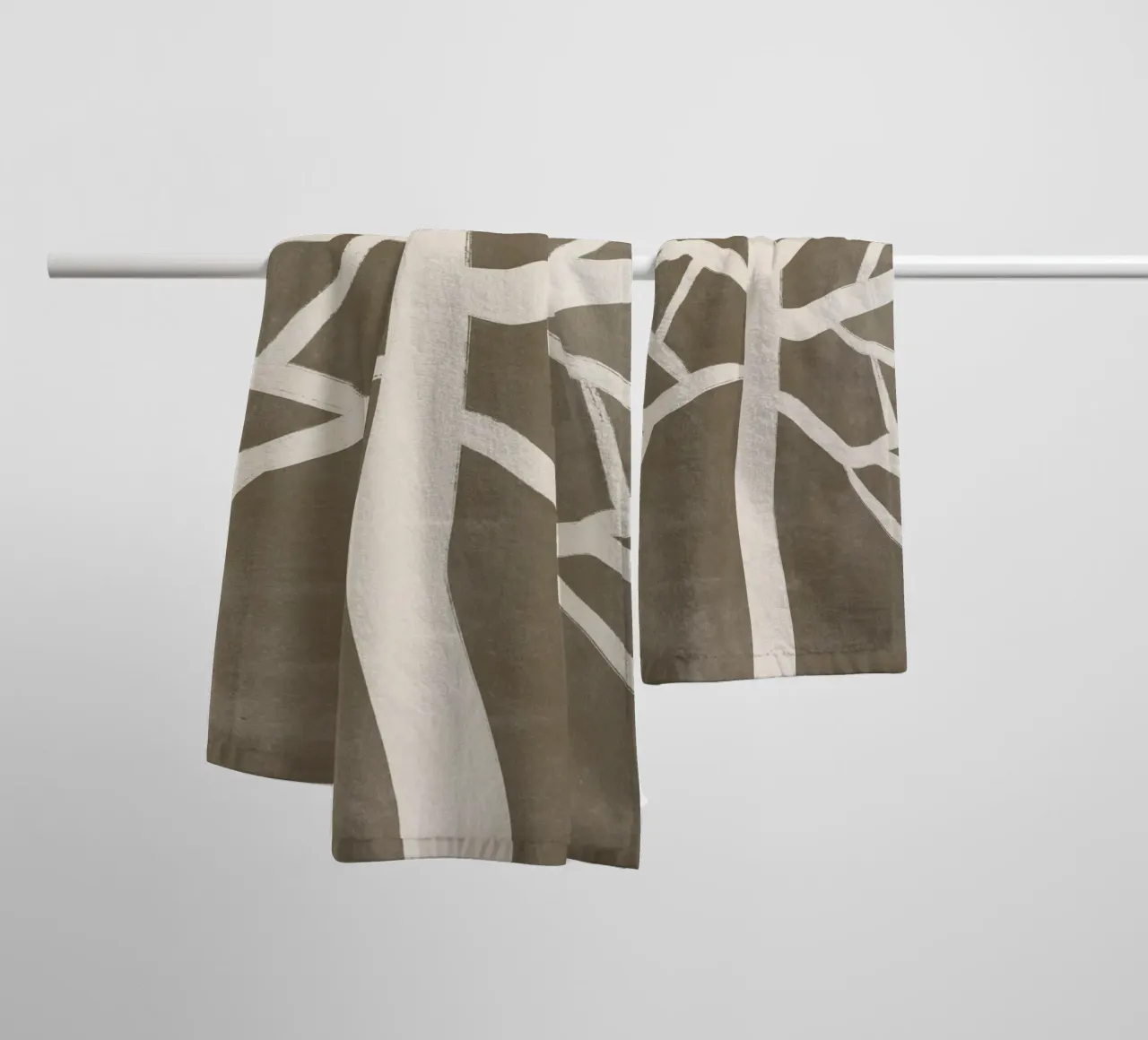 Minimal Matter No 204 asciugamano da bagno da treechild