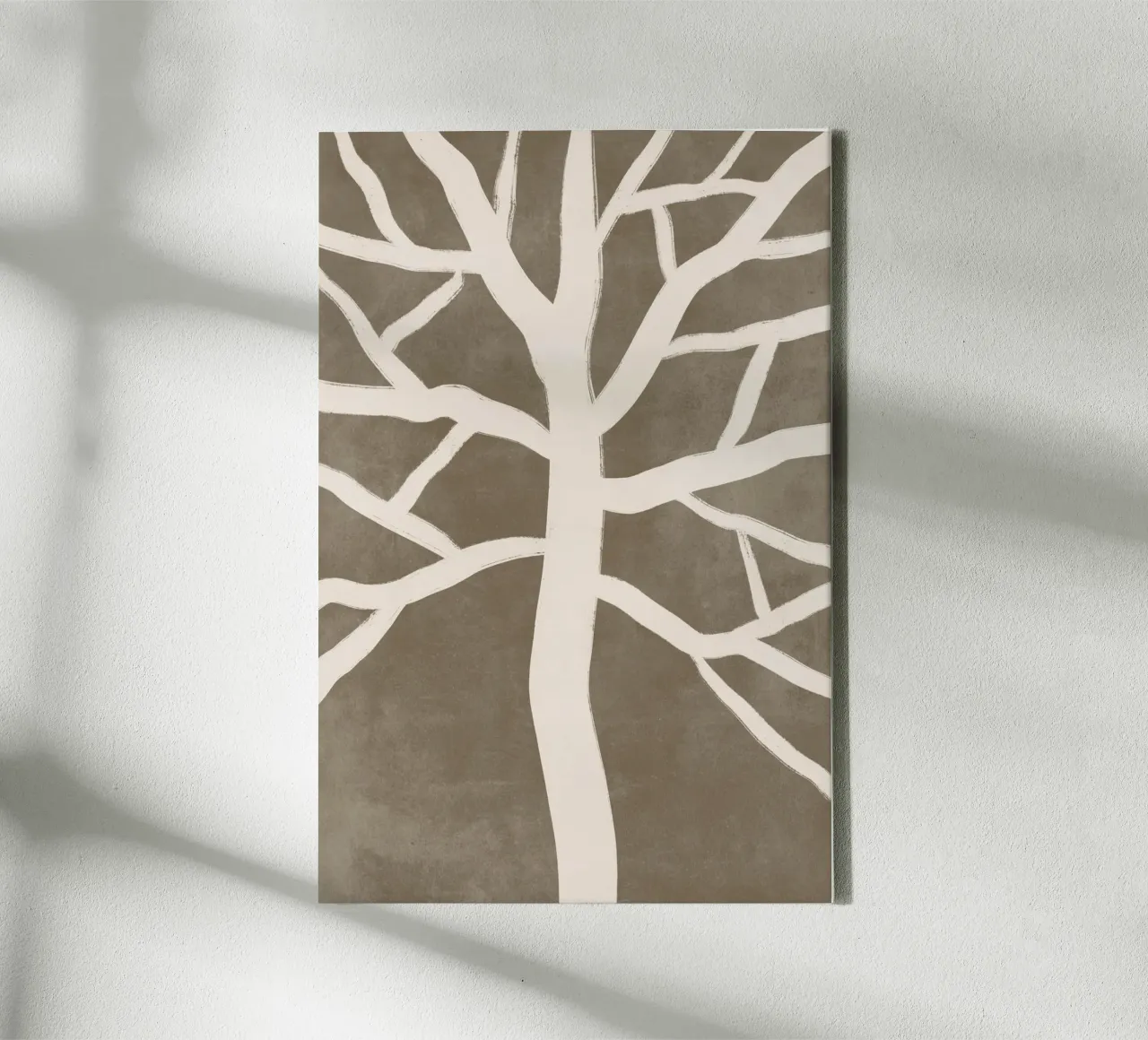 Minimal Matter No 204 tela con Cornice a cassetta da treechild