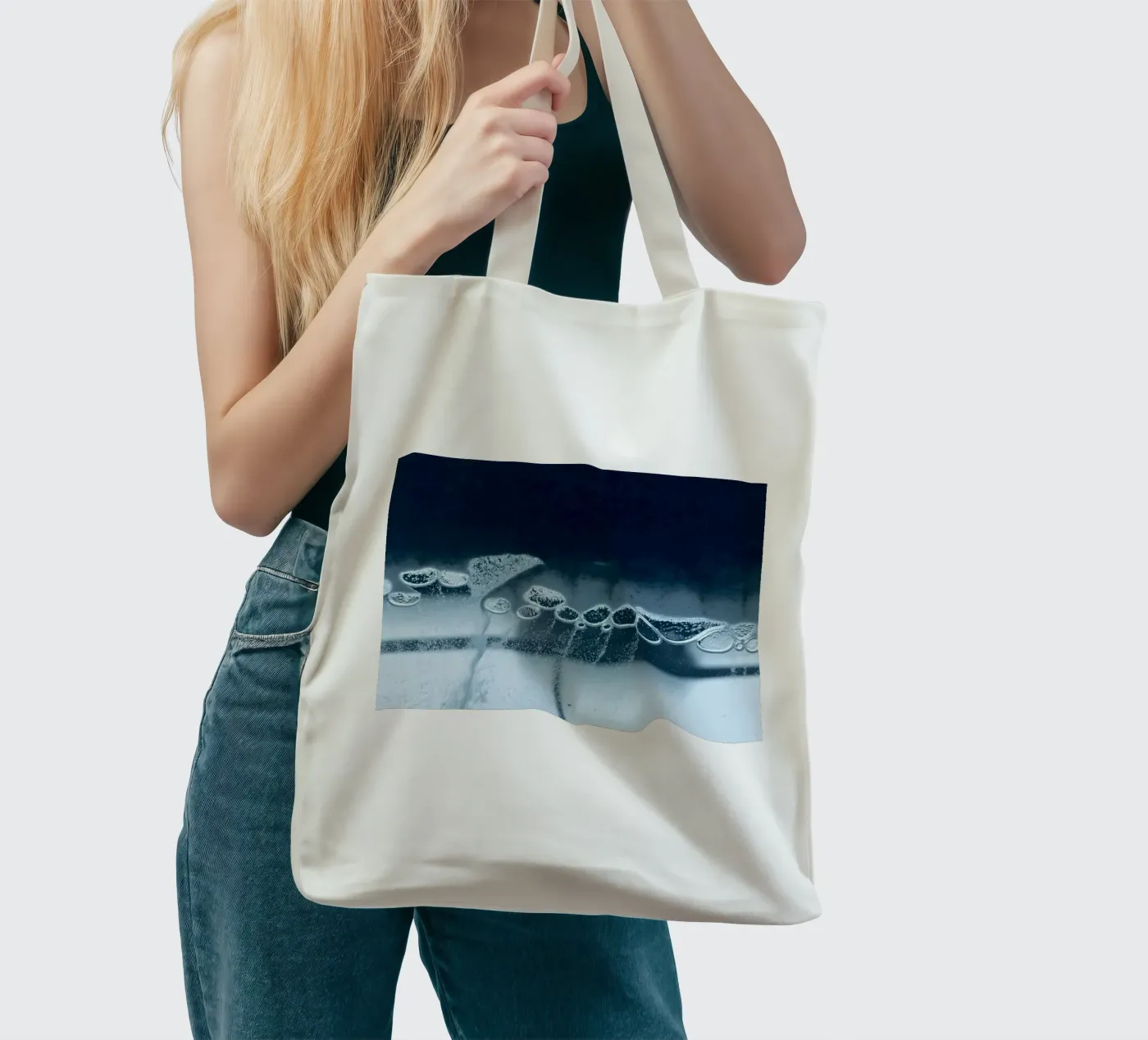 Bubbles tote bag by Inge Hauser Illustration