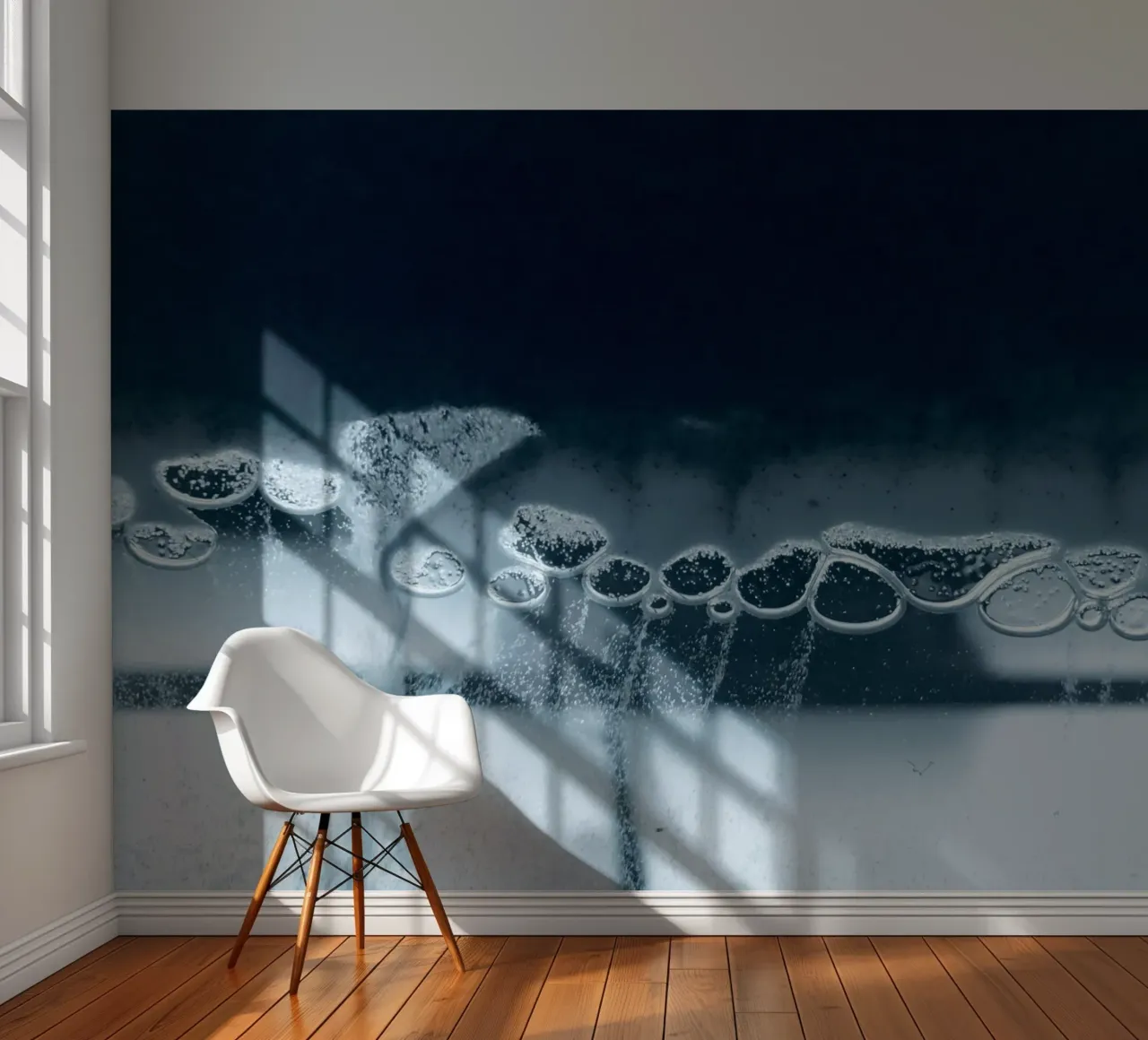 Bubbles fotobehang van Inge Hauser Illustration