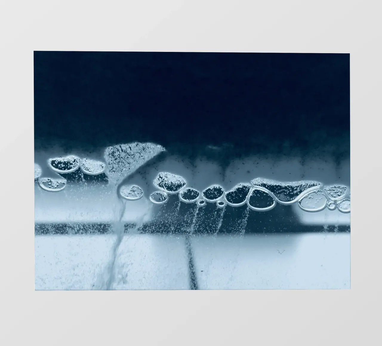 Bubbles fotobehang van Inge Hauser Illustration