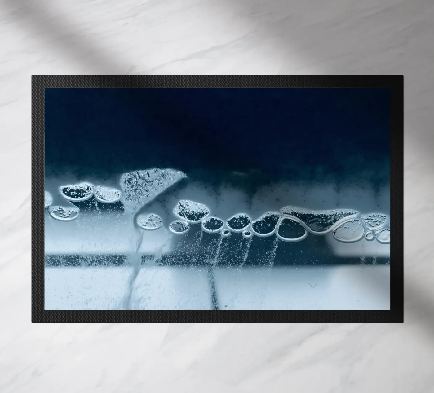 Bubbles doormat by Inge Hauser Illustration