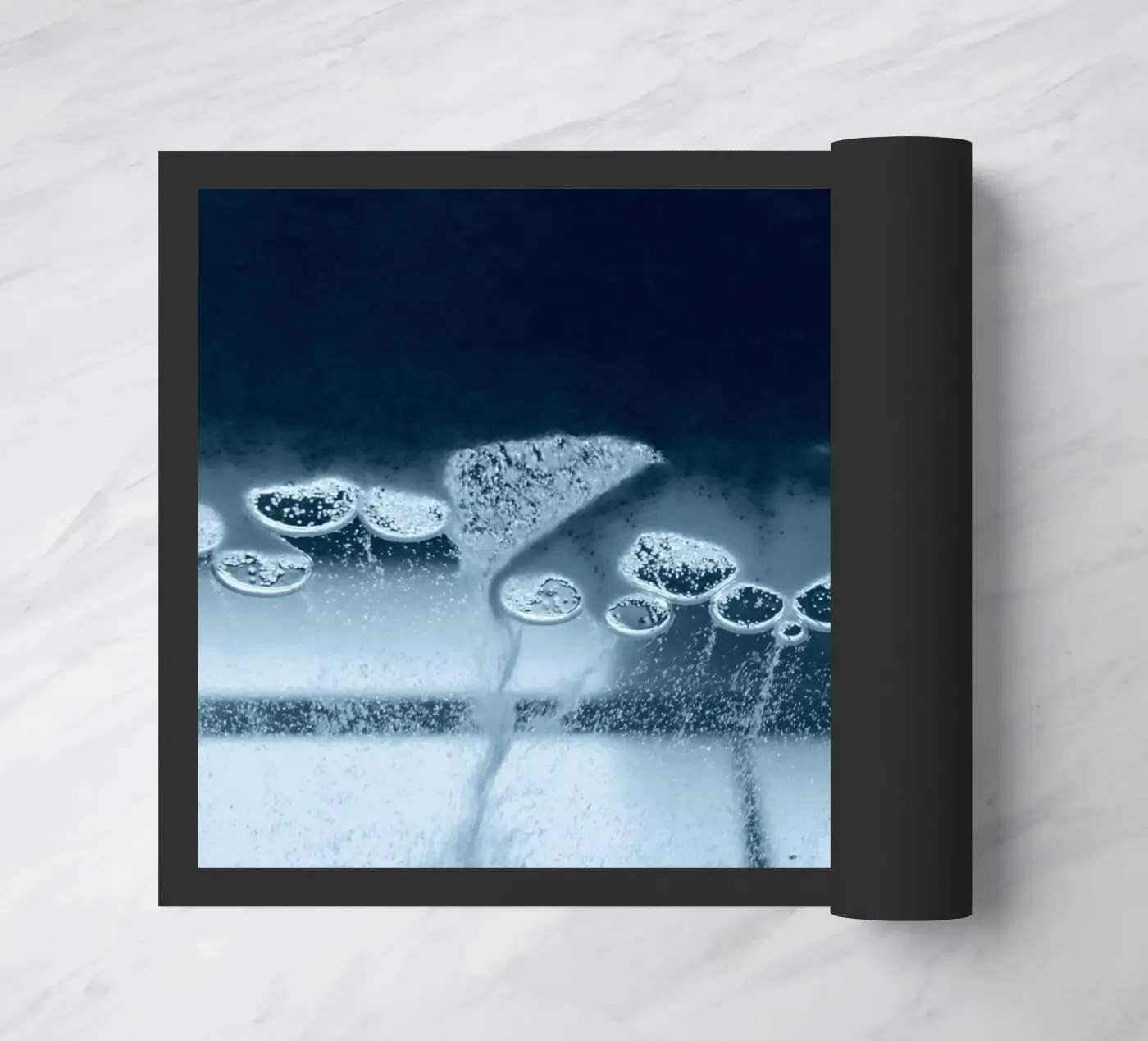 Bubbles doormat by Inge Hauser Illustration