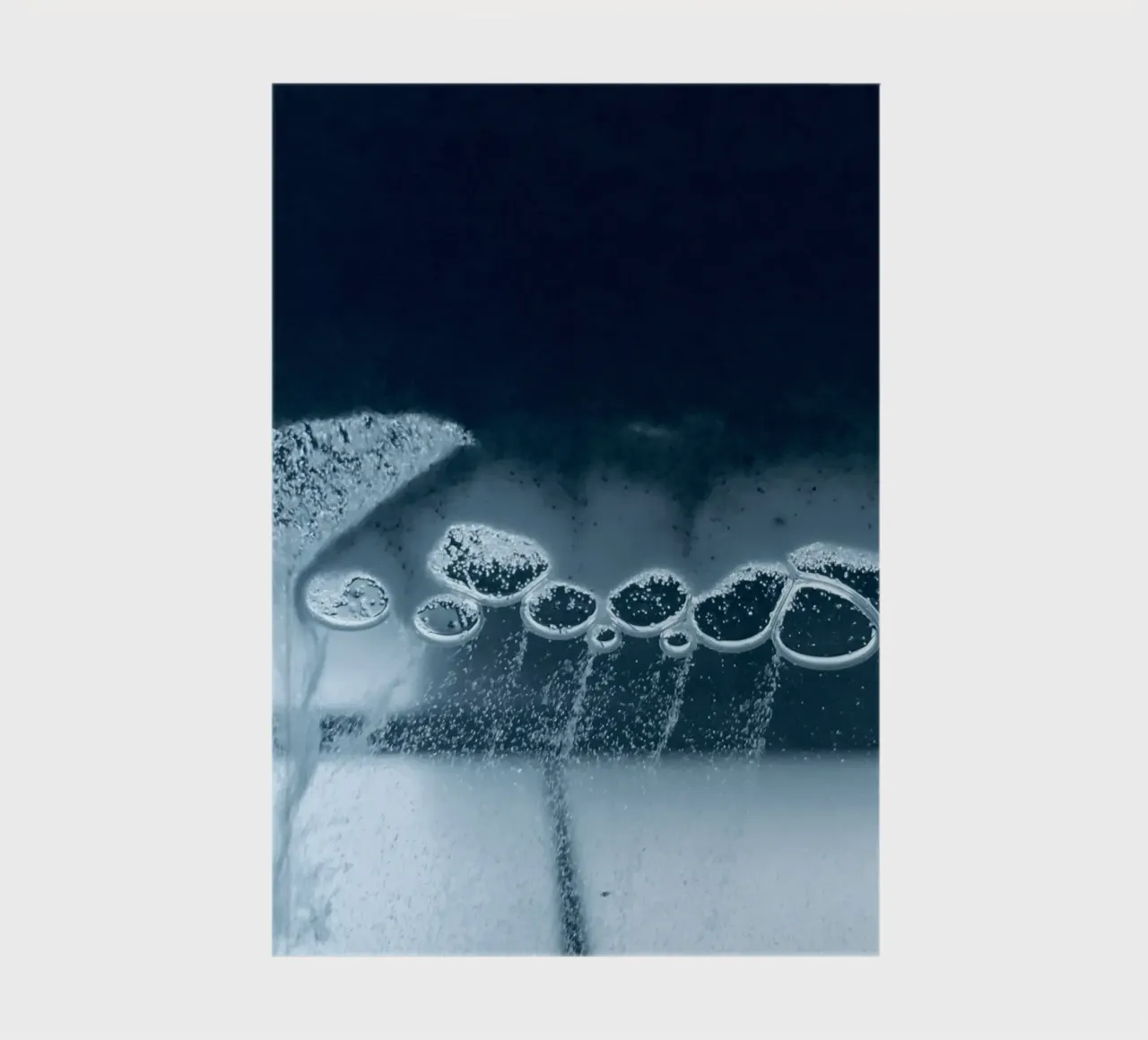 Bubbles notebook by Inge Hauser Illustration