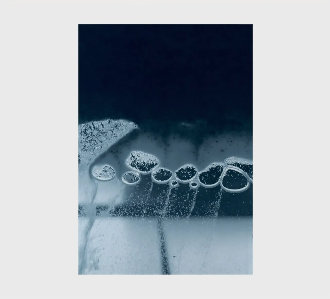 Bubbles notebook by Inge Hauser Illustration