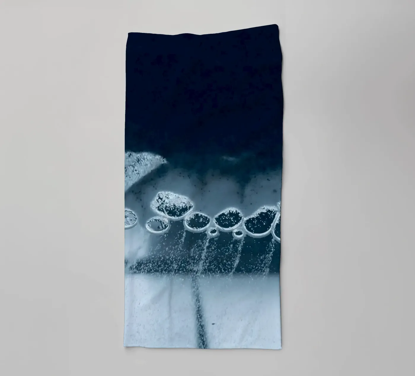 Bubbles towel by Inge Hauser Illustration
