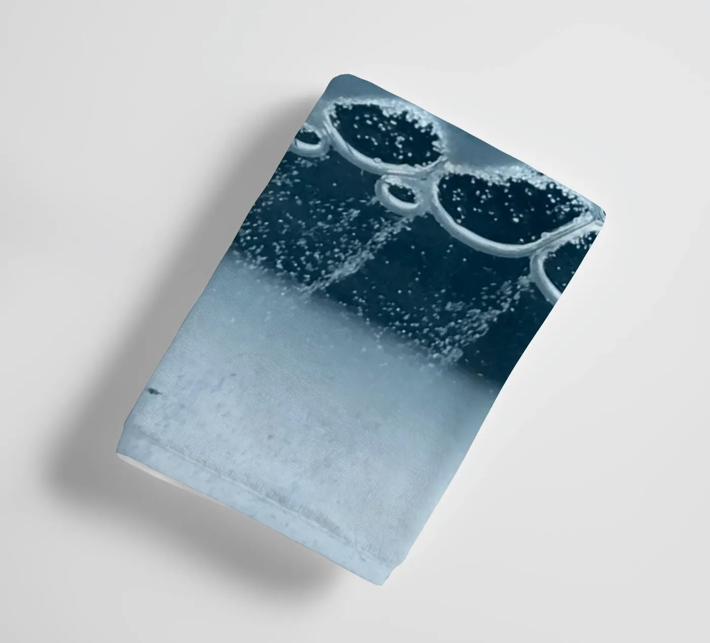 Bubbles towel by Inge Hauser Illustration