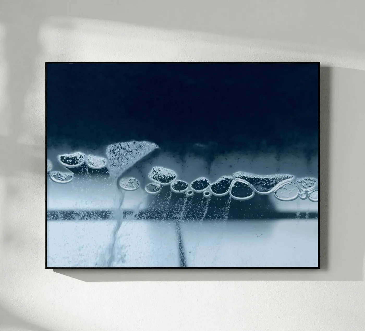 Bubbles acrylic glass by Inge Hauser Illustration