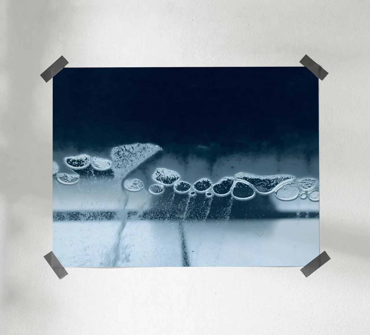 Bubbles poster by Inge Hauser Illustration