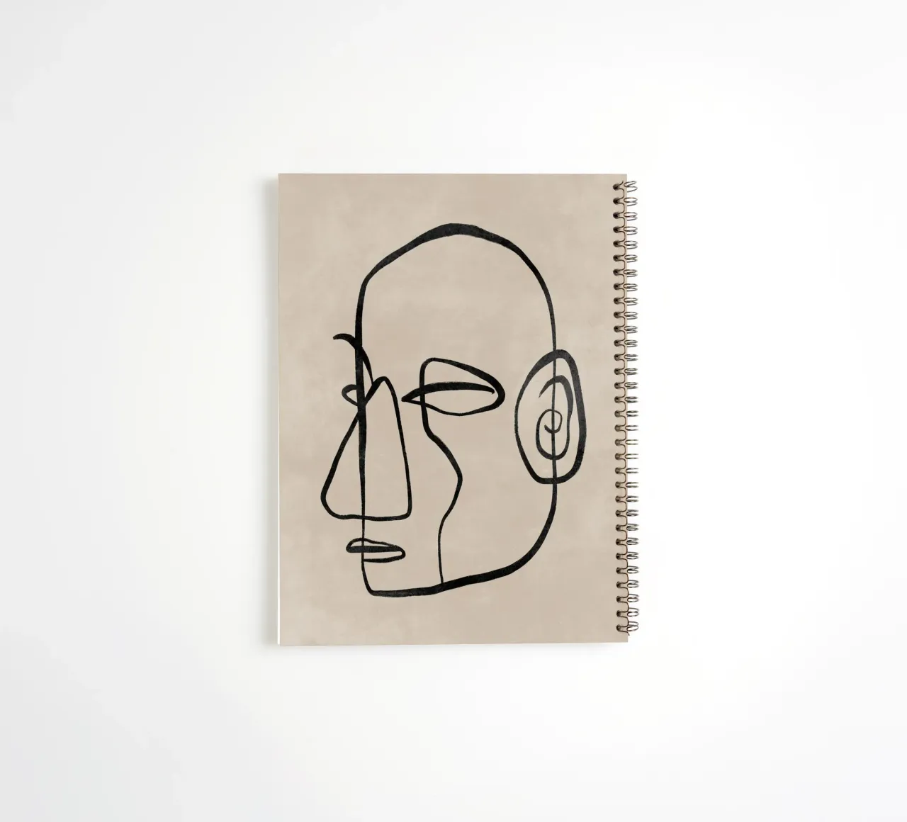 Minimal Matter No 205 spiral notebook by treechild