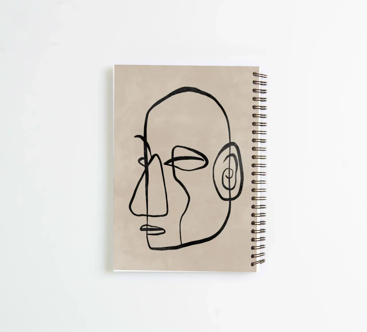 Minimal Matter No 205 spiral notebook by treechild
