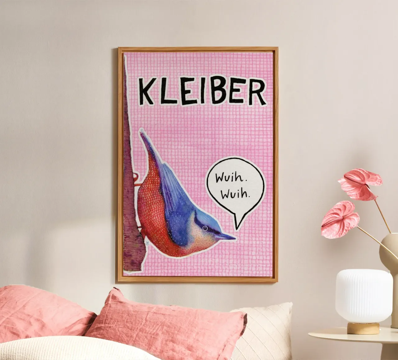 Nuthatch forex plate by UN-TYPISCH