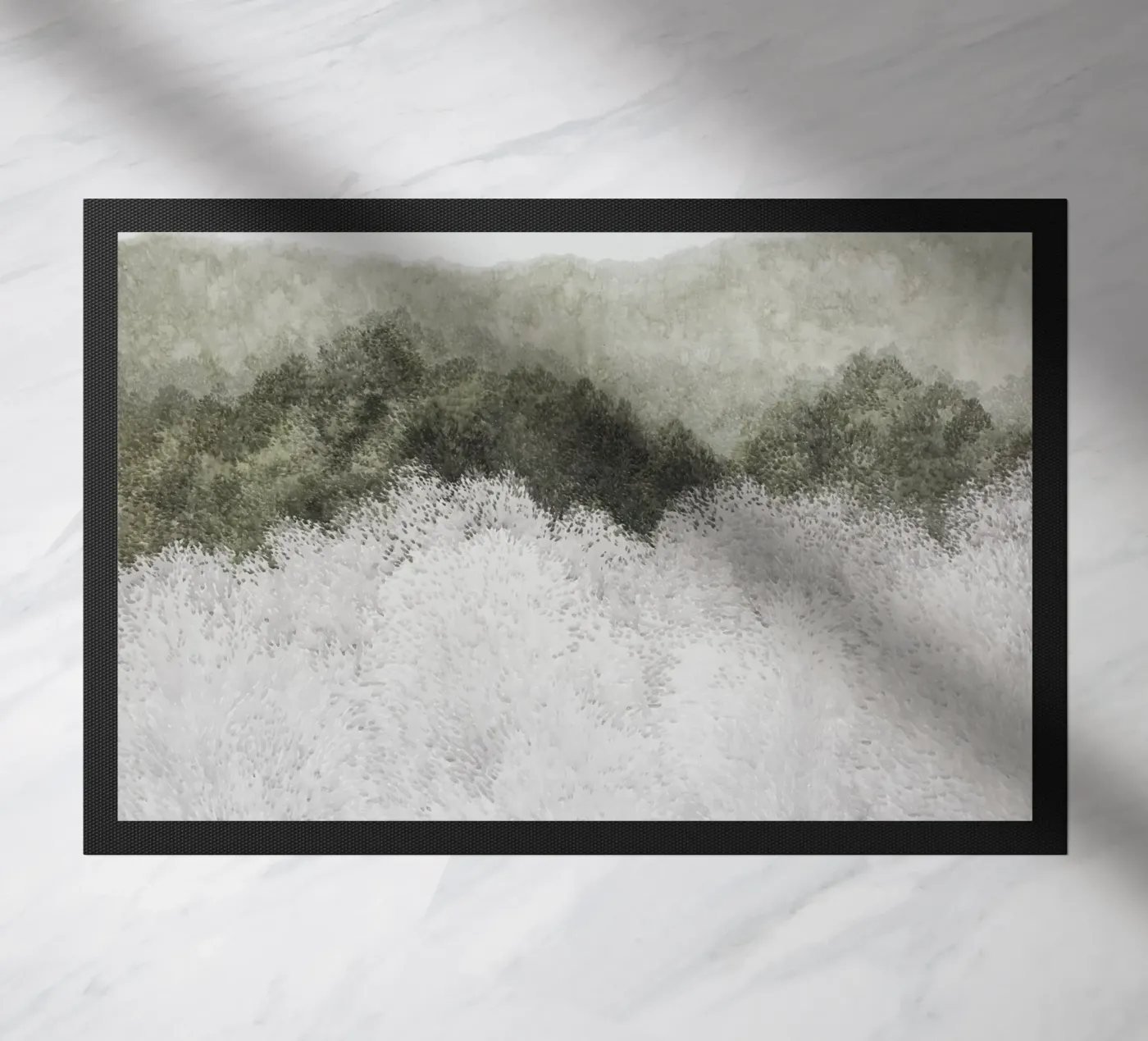 Landschaft 2016 Fußmatte von Soyoung Kwon