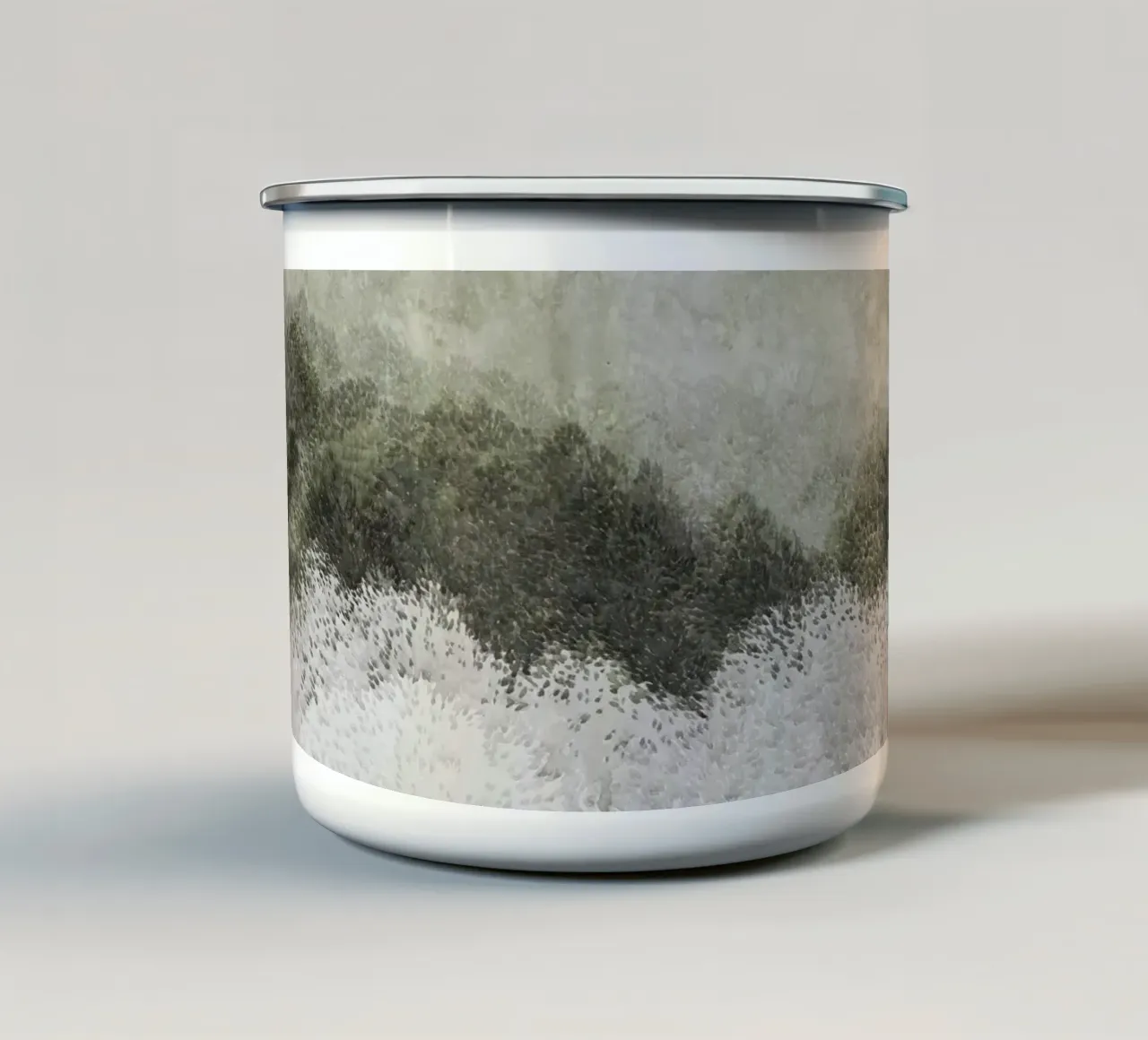 Paesaggio 2016 tazza in smalto da Soyoung Kwon