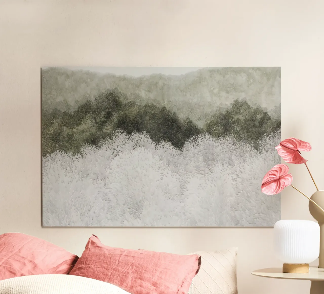 Paesaggio 2016 poster con telaio in alluminio da Soyoung Kwon