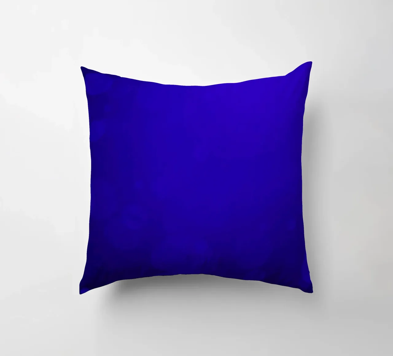 sfondo astratto blu con bolle luminose cuscino da DesignDoodle