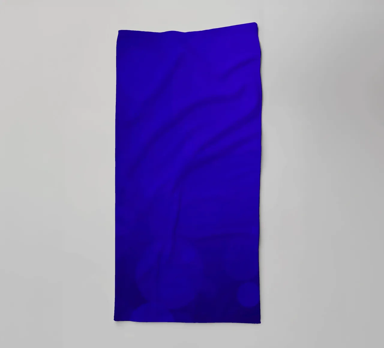 blue abstract background with luminous bubbles towel by DesignDoodle