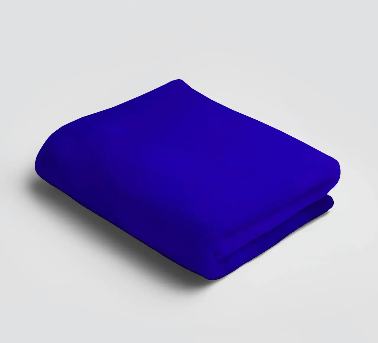 blue abstract background with luminous bubbles towel by DesignDoodle