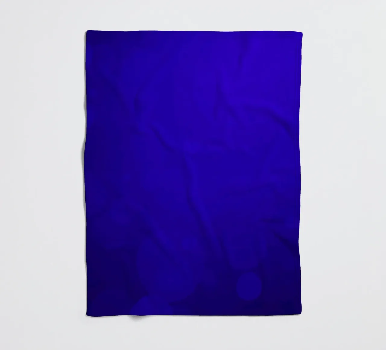 sfondo astratto blu con bolle luminose coperta in pile da DesignDoodle