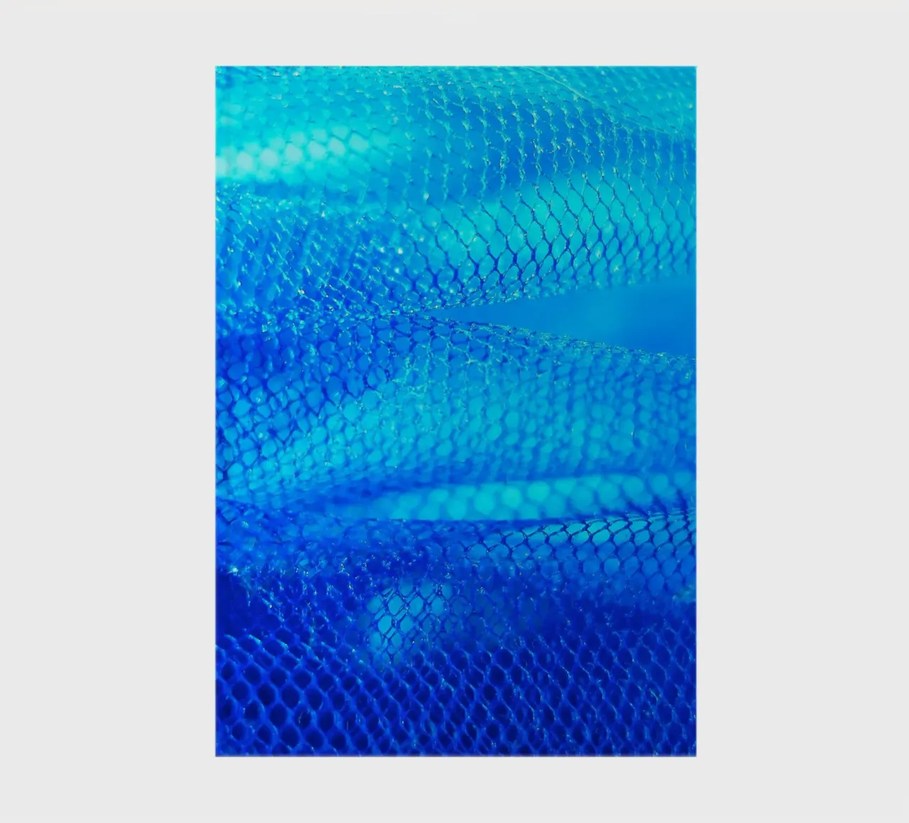 Blue notebook by Inge Hauser Illustration