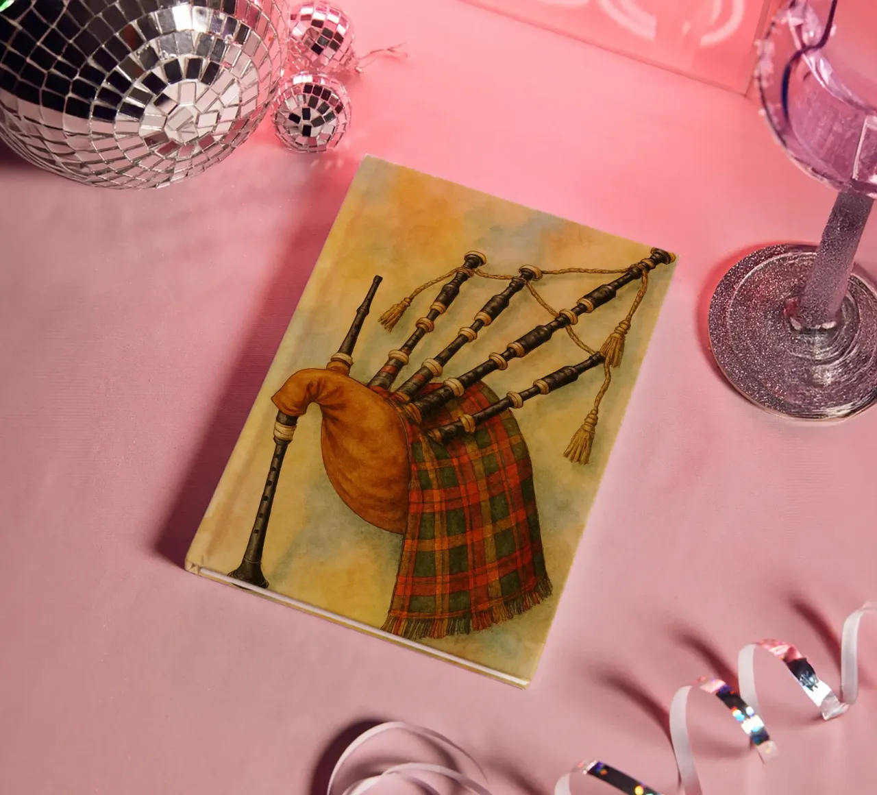 bagpipe imagination painting drawing art notebook by the gendels