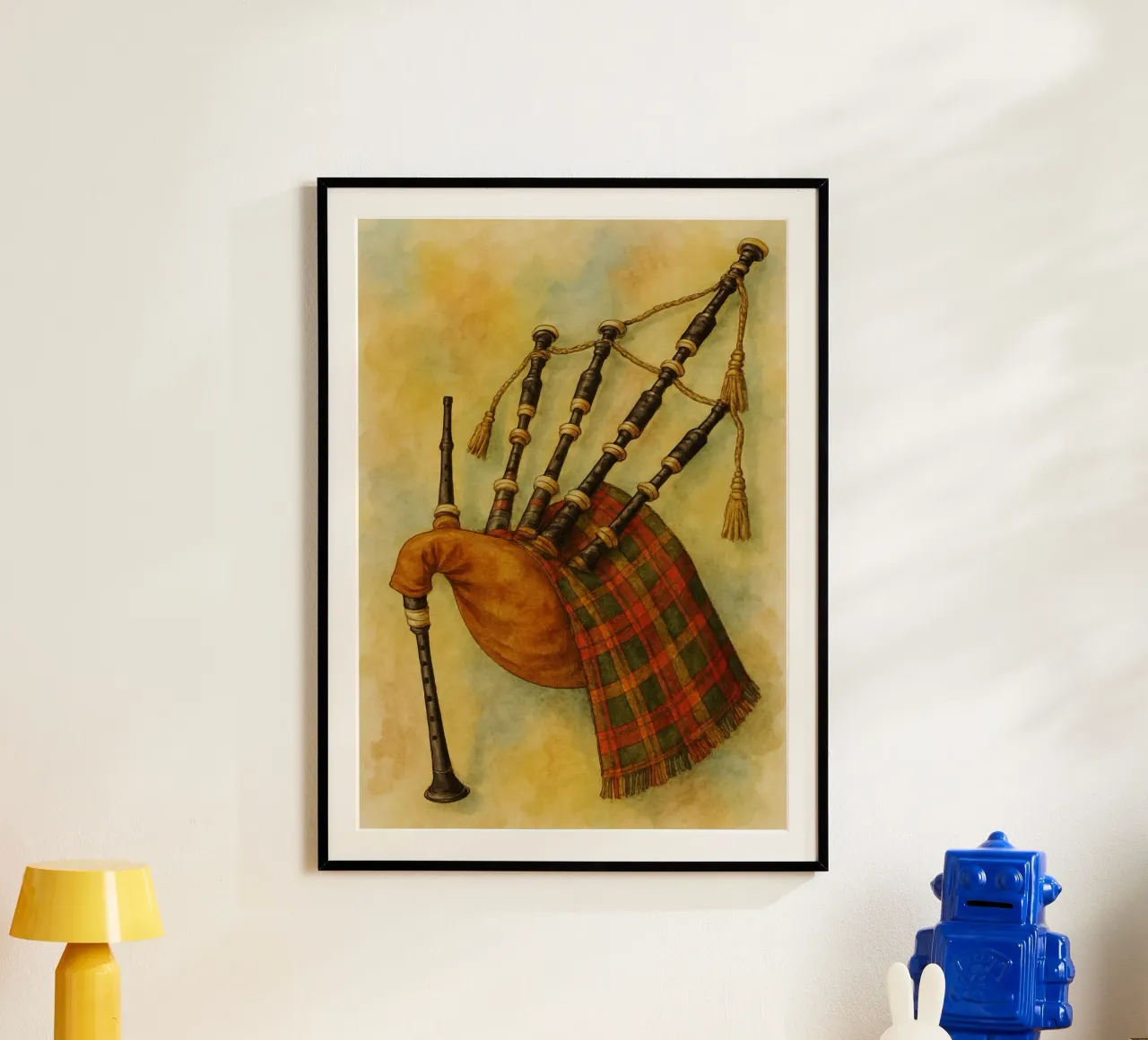 Dudelsack Phantasie Malerei Zeichnung Kunst Poster von the gendels
