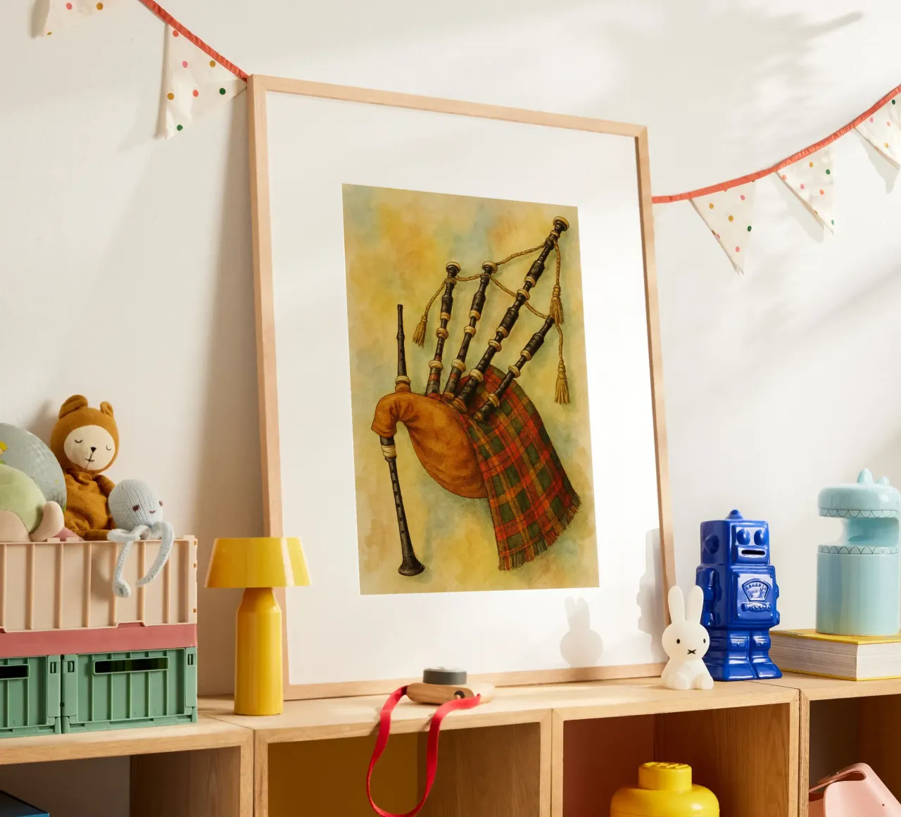 Dudelsack Phantasie Malerei Zeichnung Kunst Poster von the gendels
