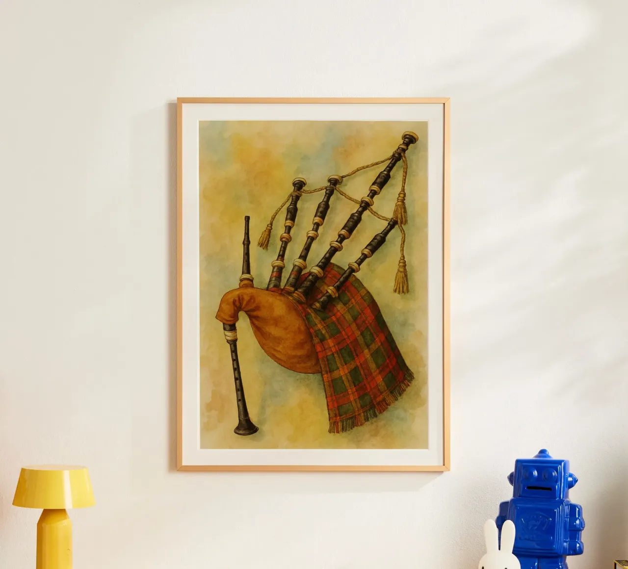Dudelsack Phantasie Malerei Zeichnung Kunst Poster von the gendels