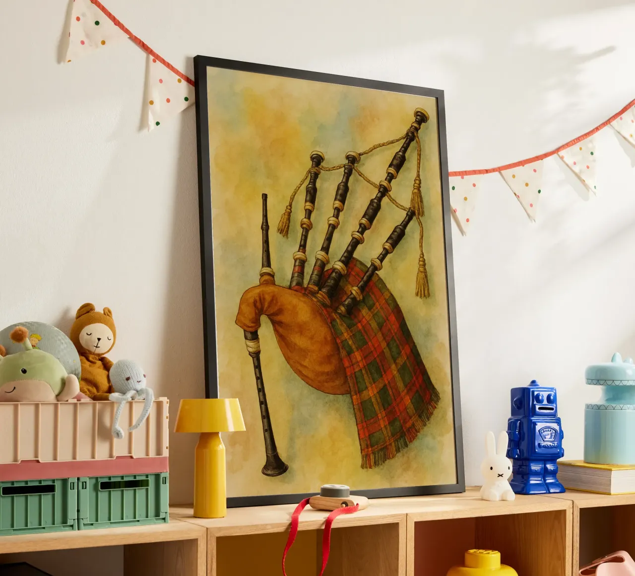 Dudelsack Phantasie Malerei Zeichnung Kunst Poster von the gendels