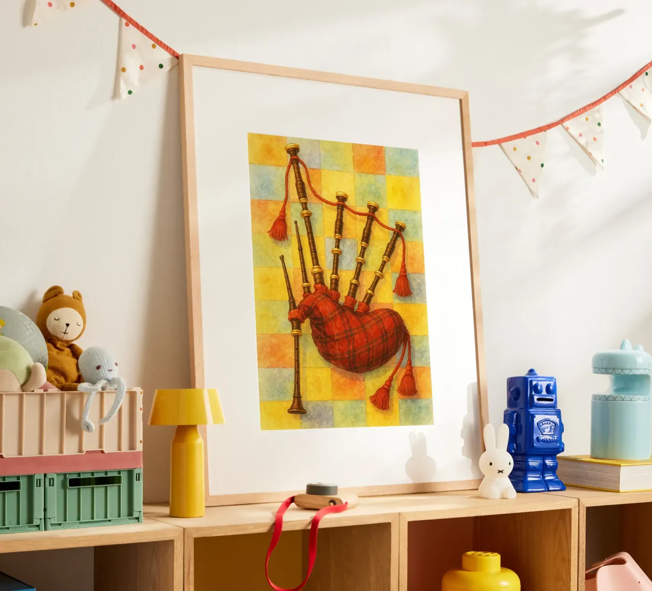Dudelsack Phantasie Malerei Zeichnung Kunst Poster von the gendels