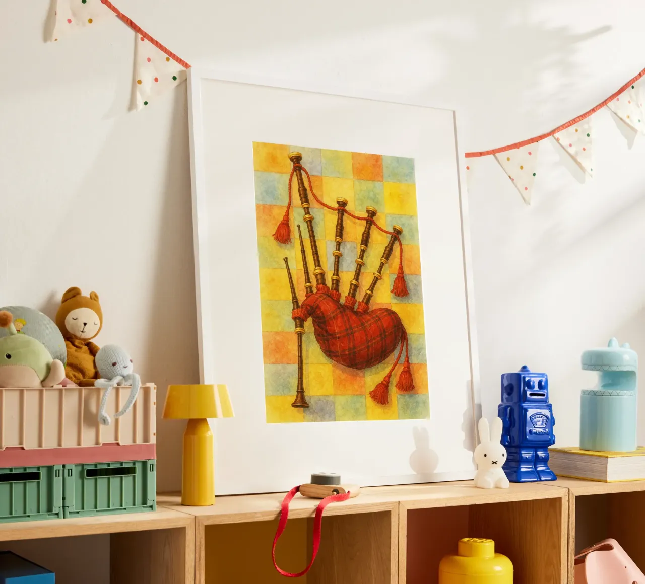 Dudelsack Phantasie Malerei Zeichnung Kunst Poster von the gendels