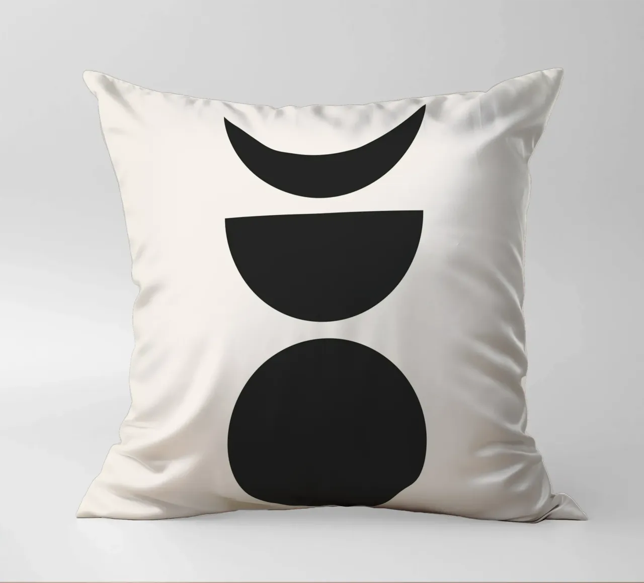 Abstract Boho mid century Pattern 27 decorative cushion by Paigaam Studio