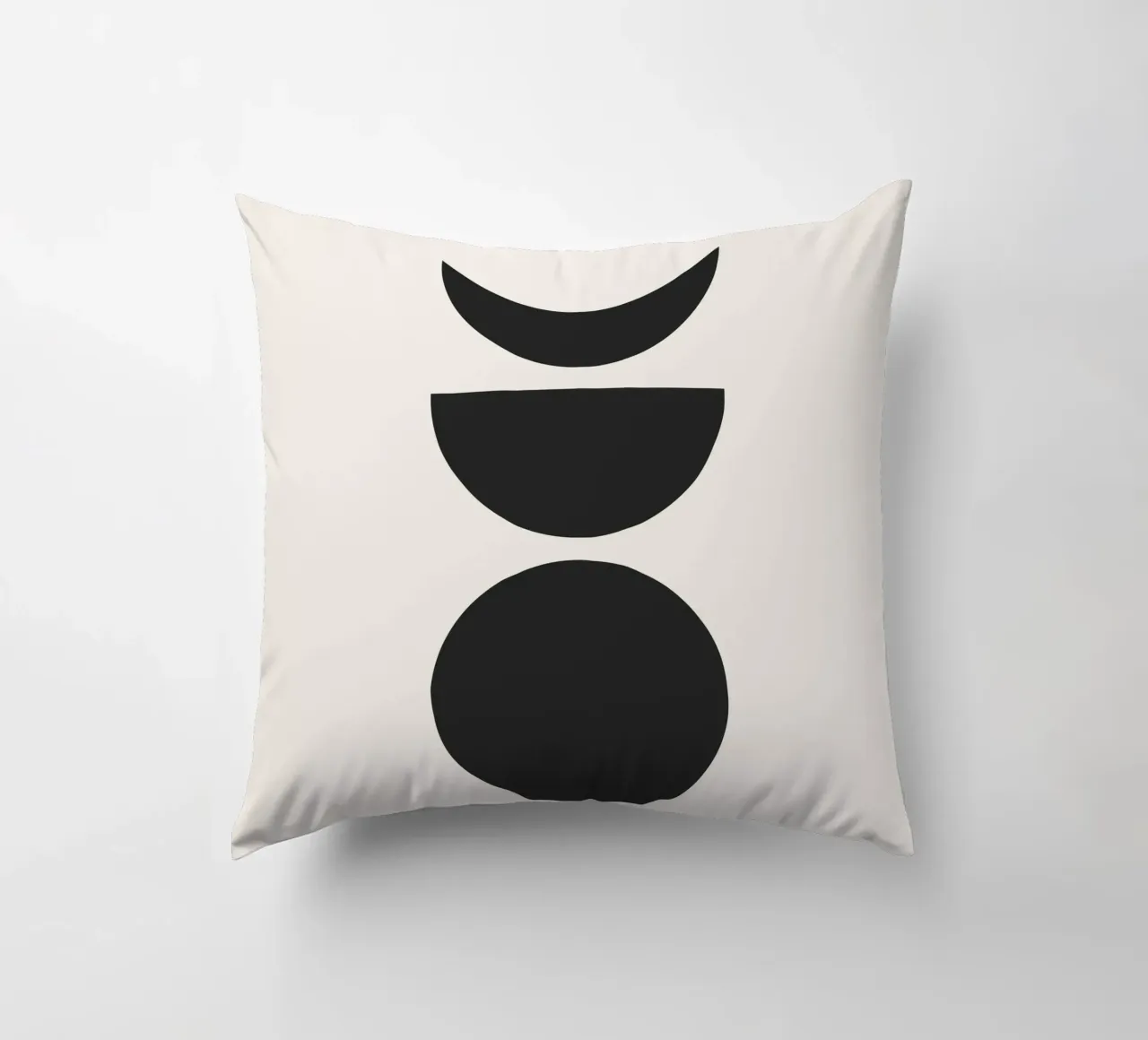 Abstract Boho mid century Pattern 27 decorative cushion by Paigaam Studio