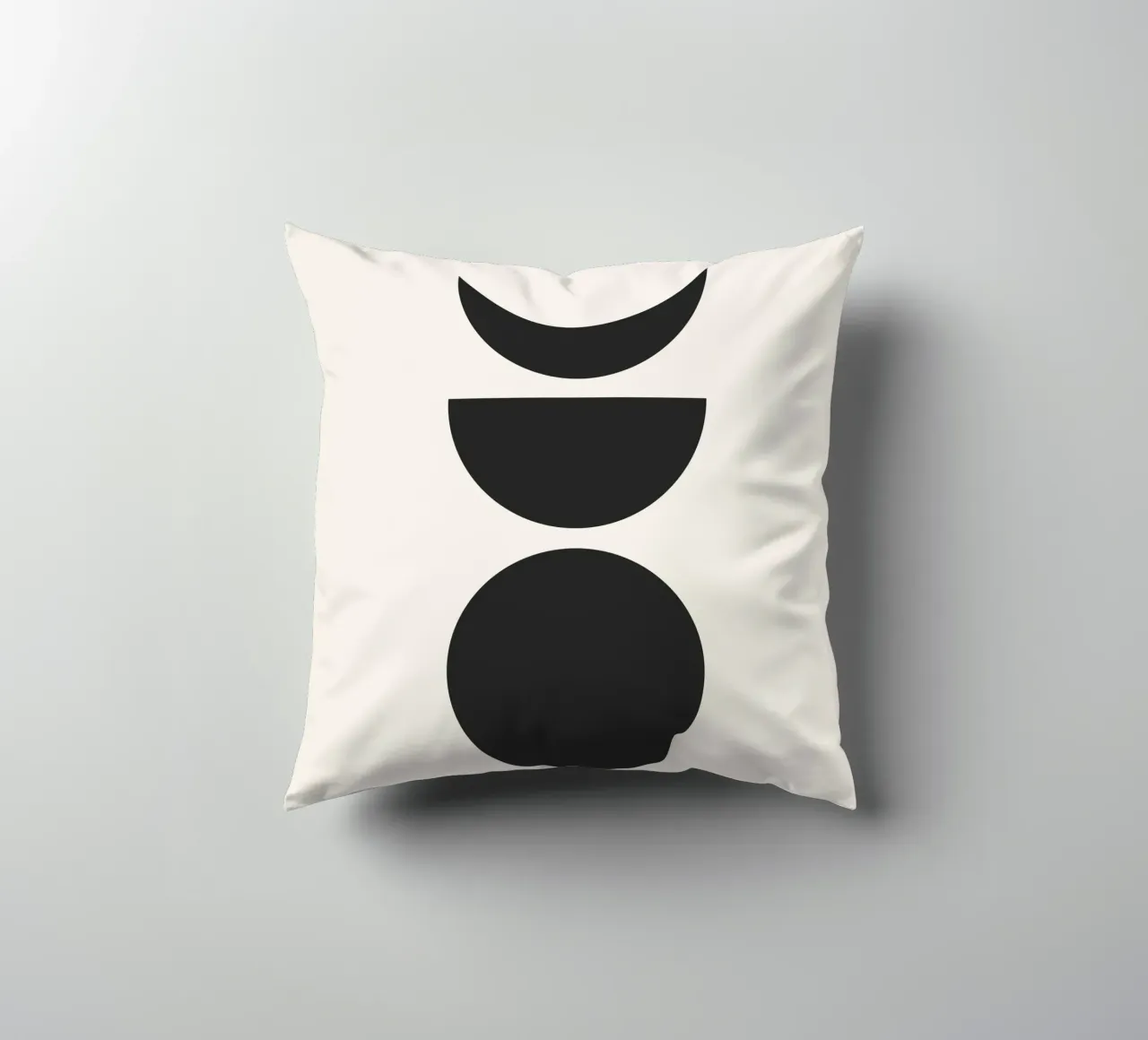 Abstract Boho mid century Pattern 27 decorative cushion by Paigaam Studio